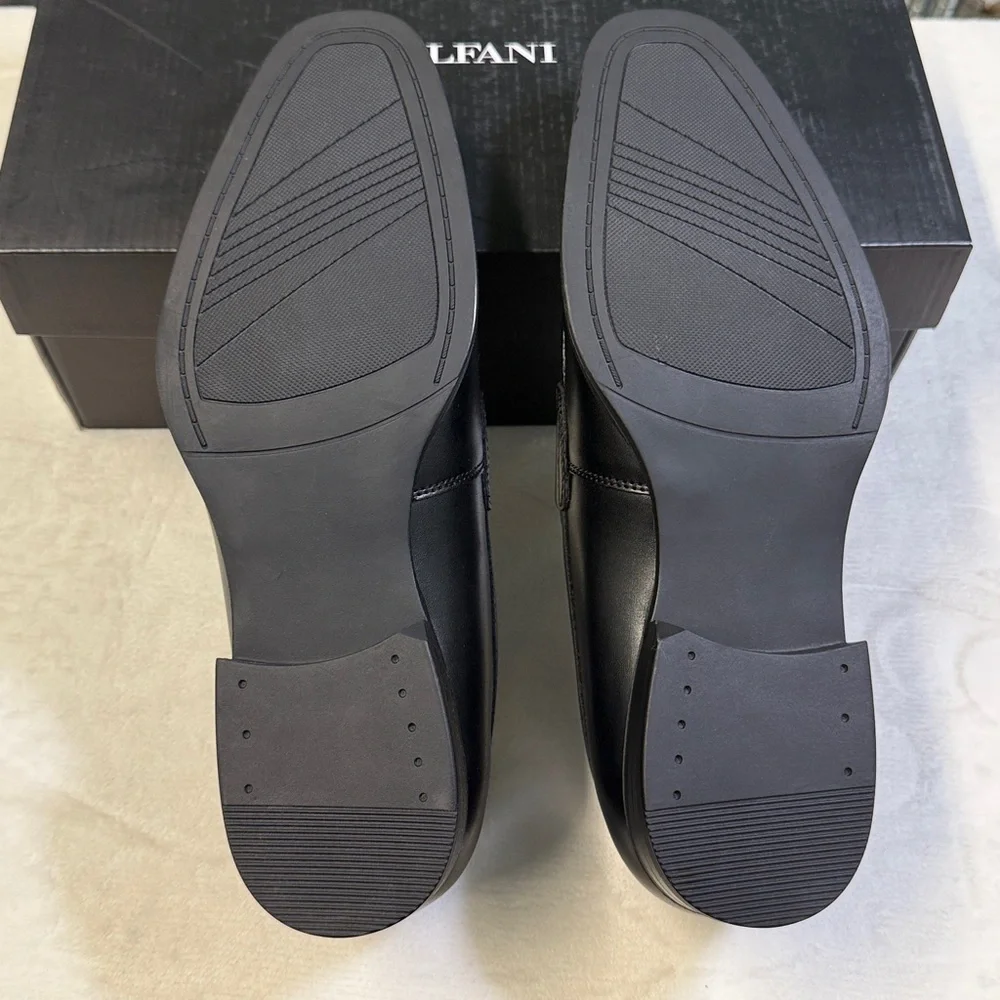 Alfani Men's Penny Memory Foam Slip- On Penny Loafers- Size 10.5